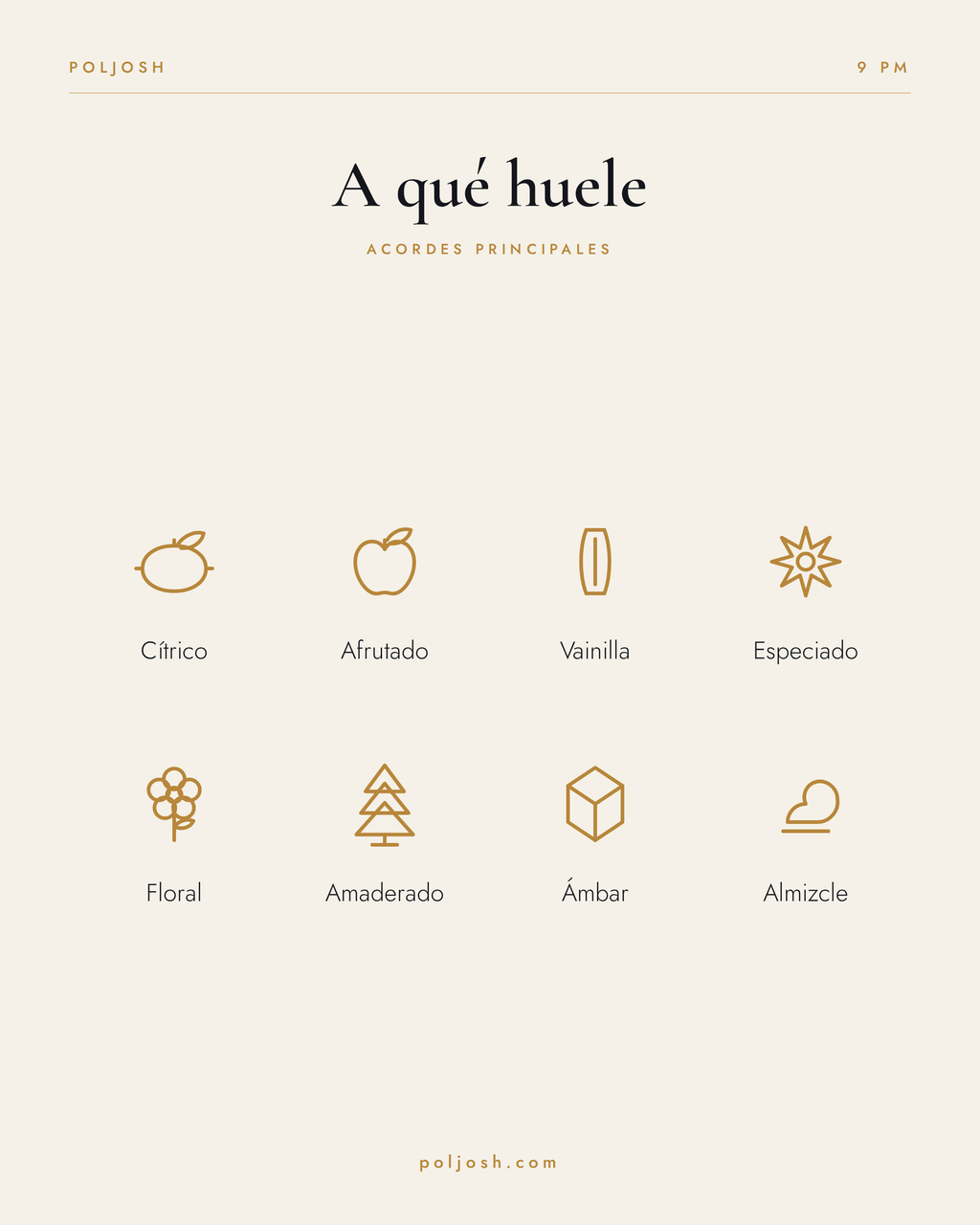 9 PM — acordes principales