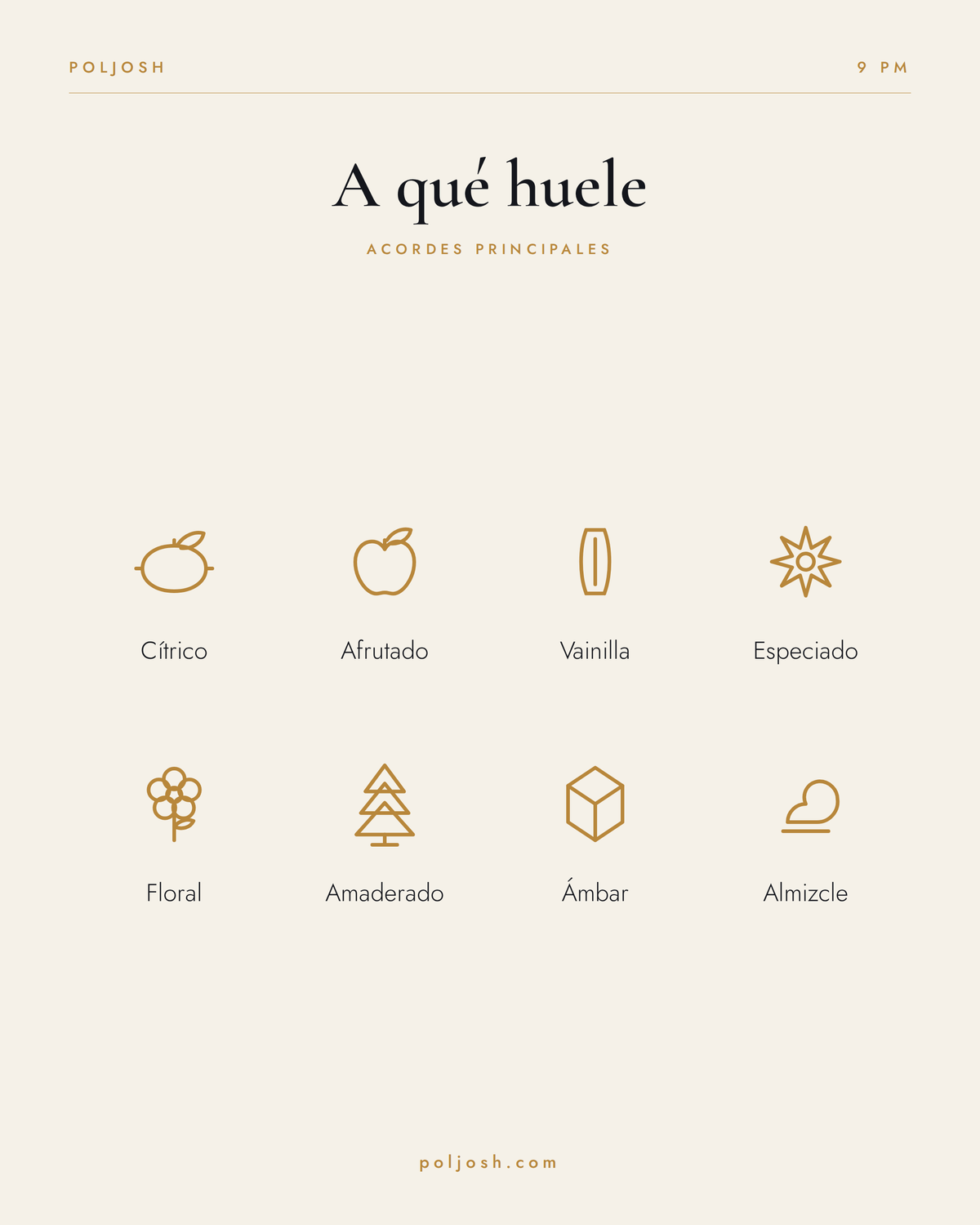 9 PM — acordes principales