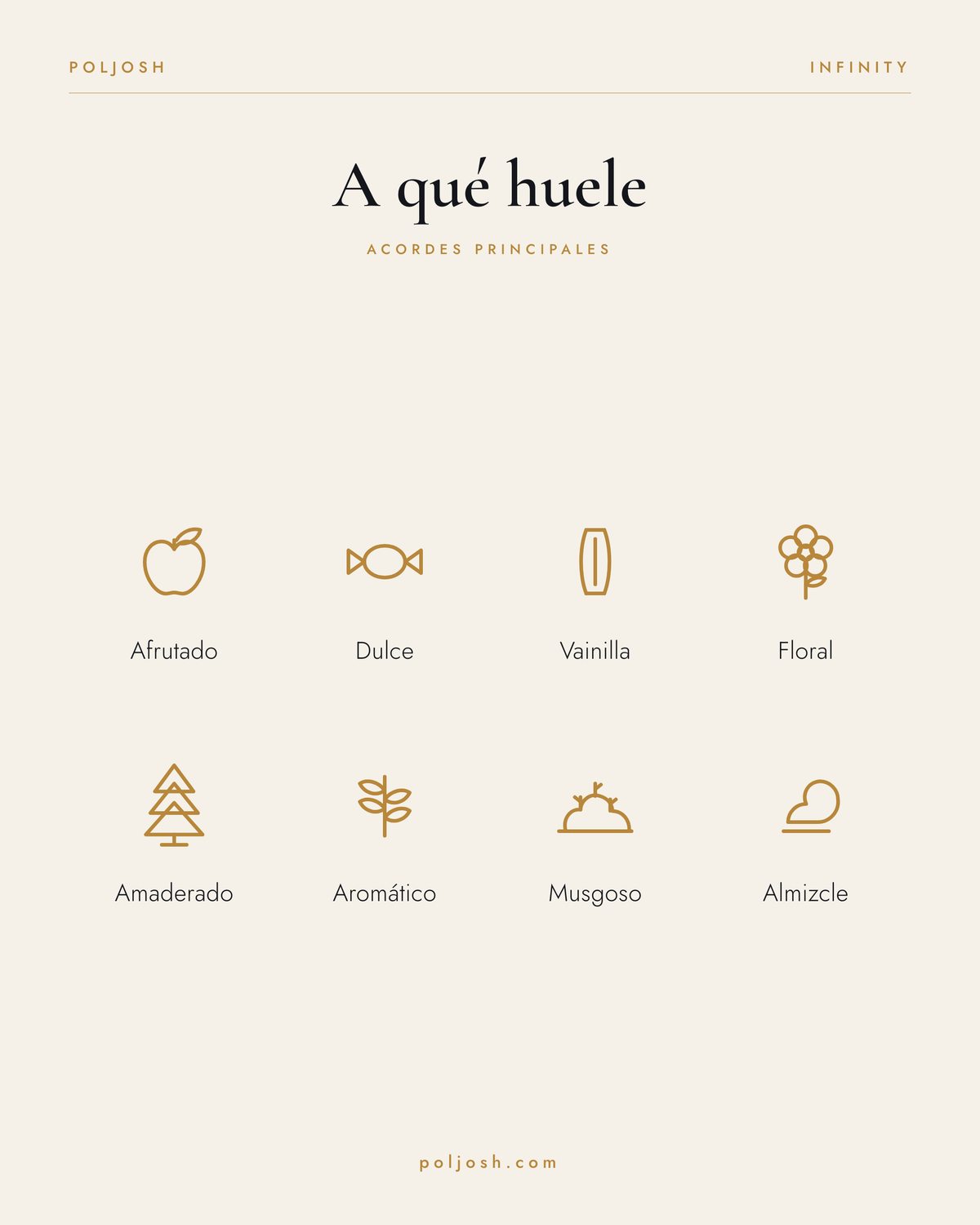 Infinity — acordes principales