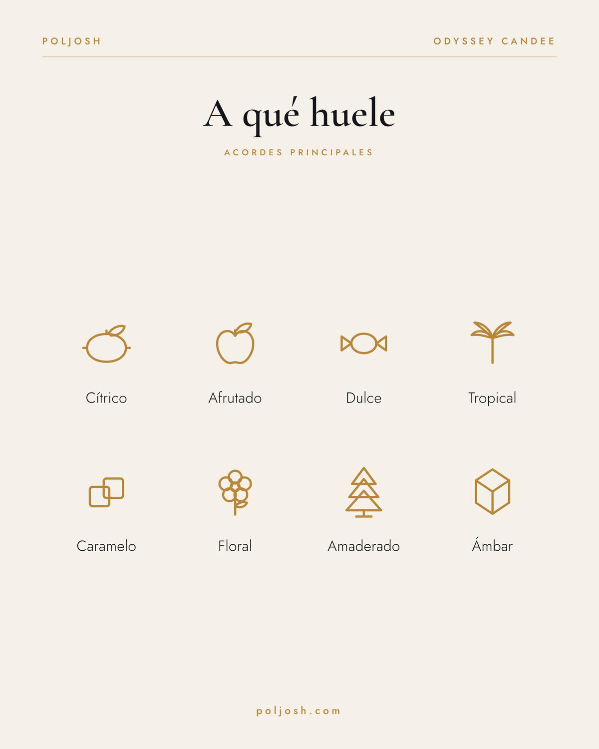 Odyssey Candee — acordes principales