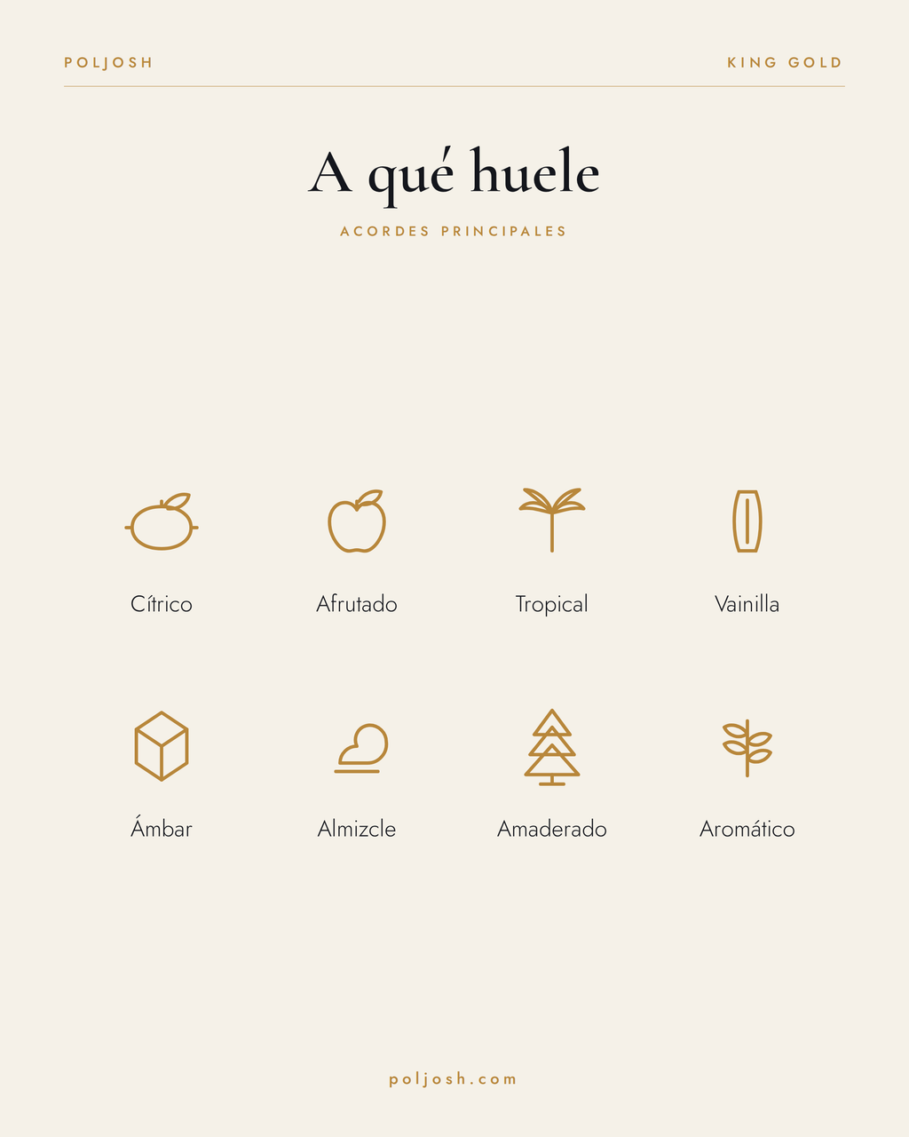King Gold — acordes principales