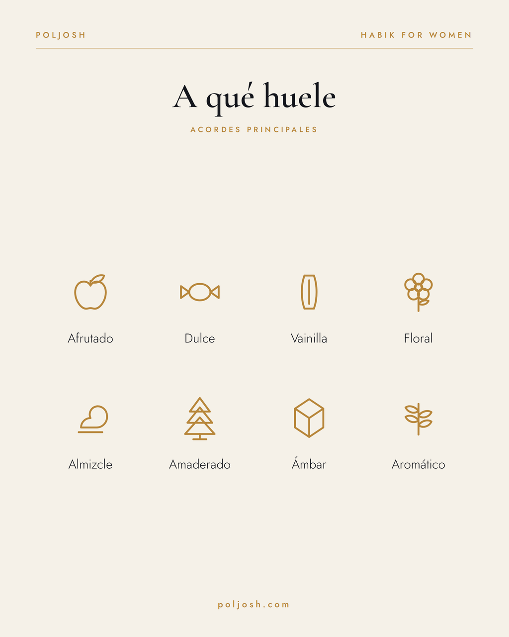 Habik For Women — acordes principales