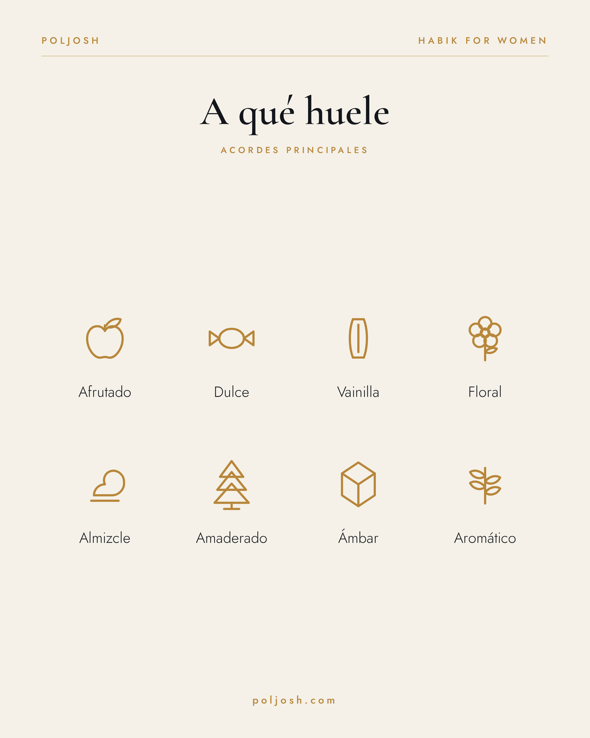 Habik For Women — acordes principales