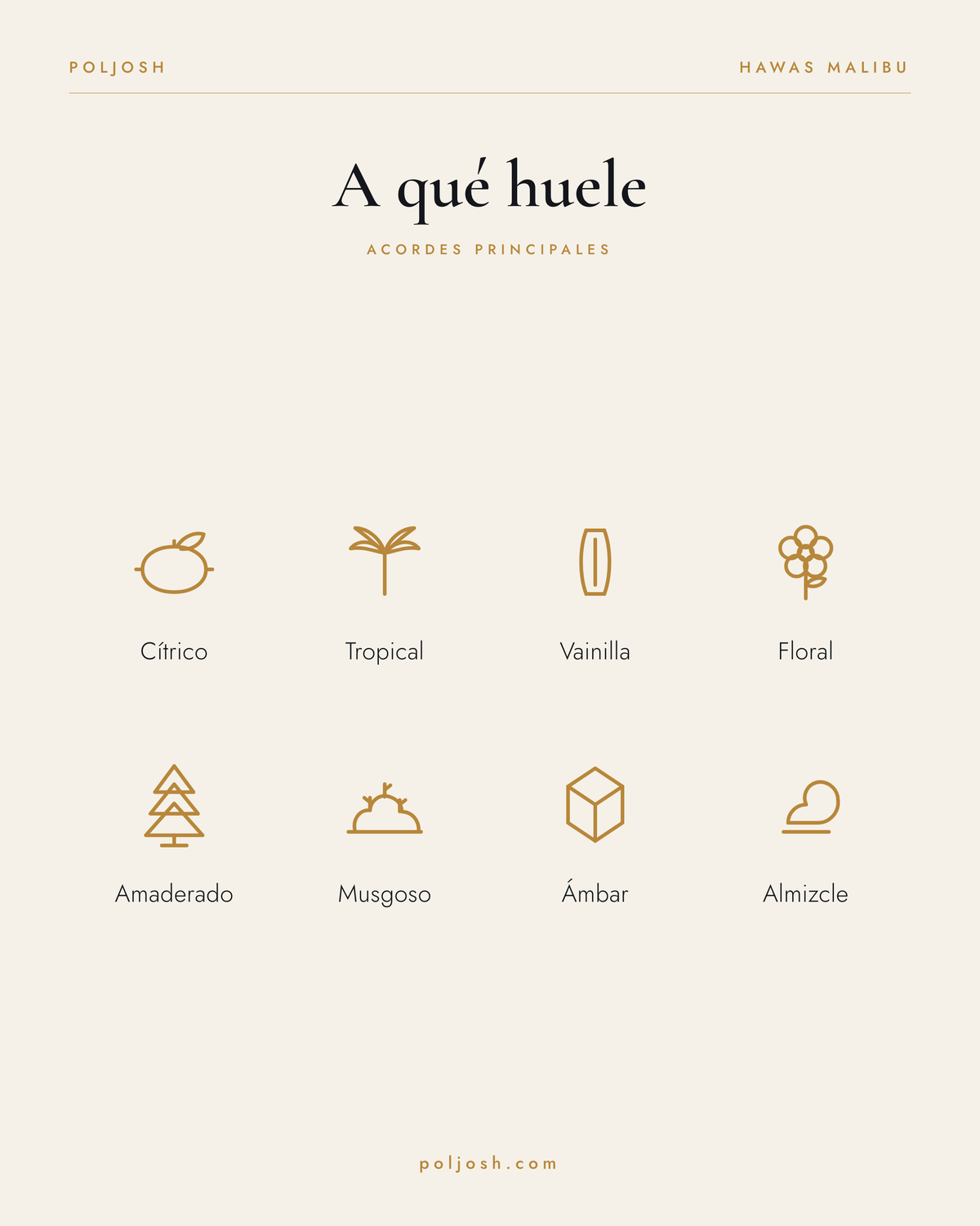 Hawas Malibu — acordes principales