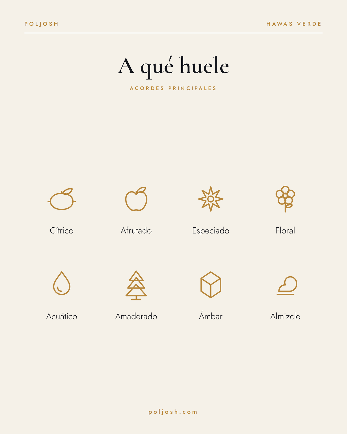 Hawas Verde — acordes principales