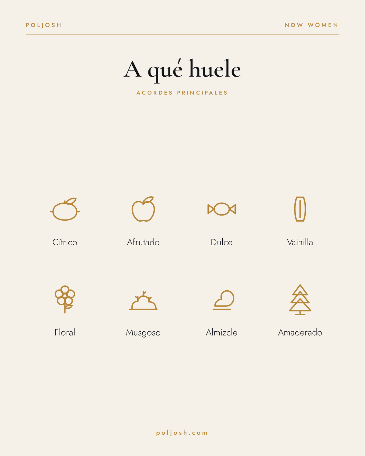 Now Women — acordes principales